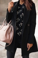 Autumn Collection : Manteau Femme Hiver Revers in van Seroa