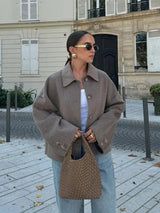 Autumn Collection : Manteau Hiver Boutonnée Femme Autumn Collection in van Seroa