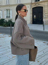 Autumn Collection : Manteau Hiver Boutonnée Femme Autumn Collection in van Seroa