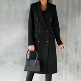 Autumn Collection : Manteau Femme Hiver Polyester in Noir van Seroa