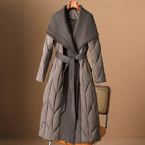Autumn Collection : Manteau Femme Hiver Laine Matelassé in van Seroa
