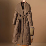 Autumn Collection : Manteau Femme Hiver Laine Matelassé in van Seroa