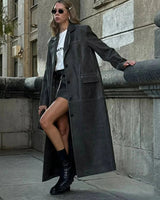 Autumn Collection : Manteau Femme Hiver Veste Cuir in van Seroa