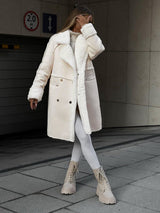 Manteaux et vestes pour femmes : Manteau Femme Hiver Polaire in Beige van Seroa