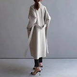 Autumn Collection : Manteau Long Hiver Femme en Laine Autumn Collection in van Seroa