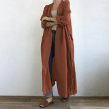 Autumn Collection : Manteau Femme Élégant Classique Automne Printemps in Orange van Seroa