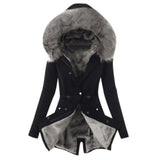 Autumn Collection : Manteau Femme Hiver in Noir van Seroa