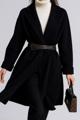 Autumn Collection : Manteau Femme Hiver Coton in Noir van Seroa