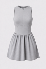 Women's Sportswear : Robe de tennis avec soutien-gorge push-up intégré Femme in Gris clair van Seroa