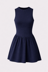 Women's Sportswear : Robe de tennis avec soutien-gorge push-up intégré Femme in Bleu marine van Seroa