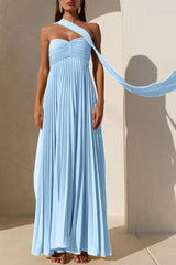 Maxi Dress : Robe Femme Élégante et Simple à Manches Courtes pour Soirée ou Quotidien in van Seroa