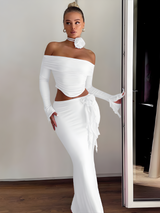 dresses : Ensemble Femme Maxi Élastique Épaules in van Seroa