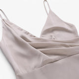 Dresses : Robe de Soirée Femme en Satin avec Col Bénitier, Bretelles Fines - Parfait pour les Cérémonies in van Seroa