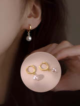 other : Boucles d'oreilles en perles d'art pour Femme Argent in van Seroa