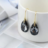 Orecchini : Boucles d'oreilles Femme Pendantes en Cristal Bleu Saphir Élégantes in van Seroa