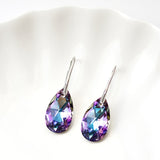 Orecchini : Boucles d'oreilles Femme Pendantes en Cristal Bleu Saphir Élégantes in van Seroa