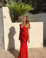 dresses : Robe Maxi Femme Élégant Fluide in van Seroa