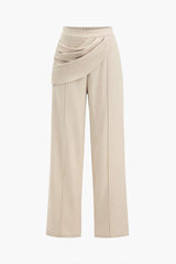 skirts : Pantalon Fluide Femme Polyester Asymétrique in van Seroa