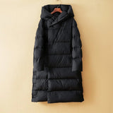 Autumn Collection : Parka Femme Hiver Doudoune Blanche Blanc in Noir van Seroa