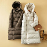 Autumn Collection : Parka Femme Hiver Doudoune Blanche Blanc in van Seroa