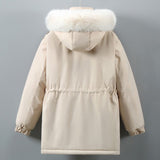 Autumn Collection : Parka Femme Hiver Fourrure in van Seroa