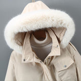 Autumn Collection : Parka Femme Hiver Fourrure in van Seroa