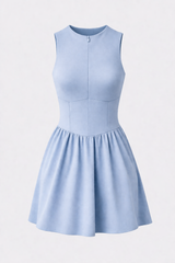 Women's Sportswear : Robe de tennis avec soutien-gorge push-up intégré Femme in Bleu clair van Seroa