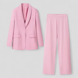 other : Ensemble Tailleur Pantalon Femme en Polyester in Rose van Seroa