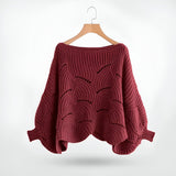Autumn Collection : Pull Femme Ample Élégant in van Seroa