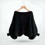 Autumn Collection : Pull Femme Ample Élégant in van Seroa