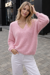 Pulls pour femmes : Pull Femme Col V Ample in van Seroa