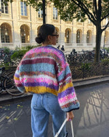 Autumn Collection : Pull Femme Cachemire Col Rond in Violet van Seroa