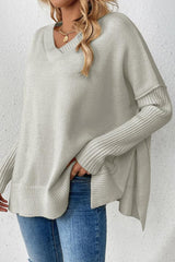 Autumn Collection : Pull Femme Manches Longues Décontracté Polyester in van Seroa