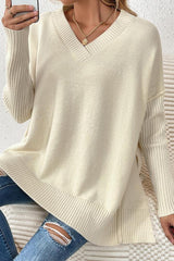 Autumn Collection : Pull Femme Manches Longues Décontracté Polyester in van Seroa