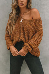 Pulls pour femmes : Pull Femme Élégant Épaules Dénudées in van Seroa