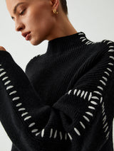 Autumn Collection : Pull Femme Ample Décontracté in van Seroa