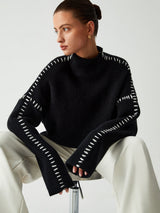 Autumn Collection : Pull Femme Ample Décontracté in van Seroa