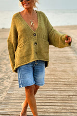 Autumn Collection : Pull Femme Ample Manches Longues in van Seroa