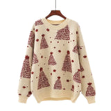 Pulls pour femmes : Pull Femme Manches Longues Col Rond in Abricot van Seroa