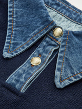Pulls pour femmes : Pull Femme Col Chemis Mode in van Seroa