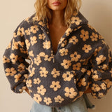 Autumn Collection : Pull Femme Confortable en Sherpa Bohèm Autumn Collection in Jaune van Seroa