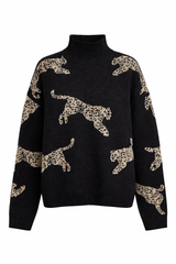 Pulls pour femmes : Pull Femme Décontracté Col Mi-haut in Default van Seroa