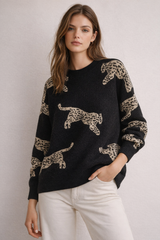 Pulls pour femmes : Pull Femme Décontracté Col Mi-haut in van Seroa