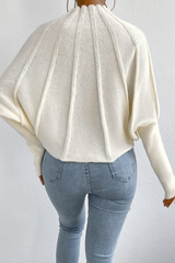 Autumn Collection : Pull Femme Col Roulé Décontracté in van Seroa