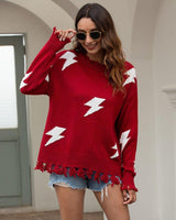 Pulls pour femmes : Pull Femme Laine Décontracté in van Seroa