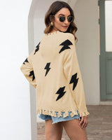 Pulls pour femmes : Pull Femme Laine Décontracté in van Seroa