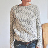 Autumn Collection : Pull Femme Coton Gris in van Seroa