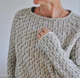 Autumn Collection : Pull Femme Coton Gris in van Seroa