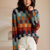 Autumn Collection : Pull Femme Cachemire Col Roulé in Artistique van Seroa