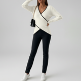Autumn Collection : Pull Femme Col Polair Confort in van Seroa